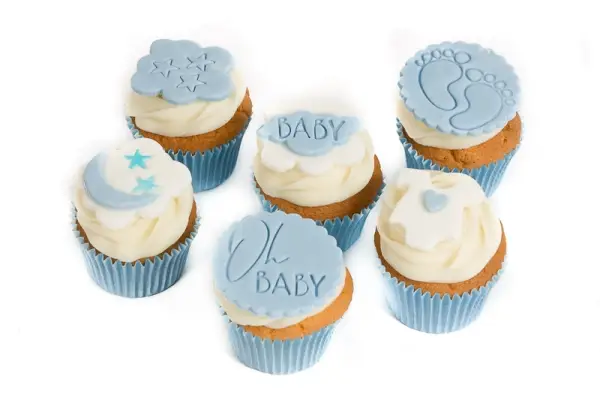 Oh Baby Boy Cupcakes