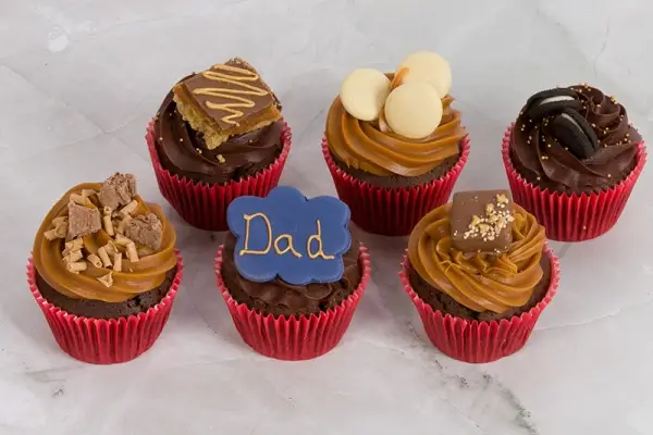 Chocolate and Toffee Collection Cupcakes