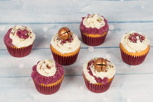 Jingle Bells Christmas Cupcakes