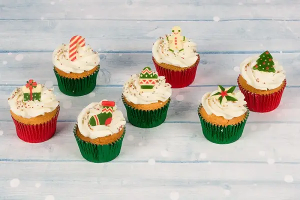 Deck The Halls Cupcakes