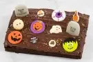 Halloween Fudge Brownie Box